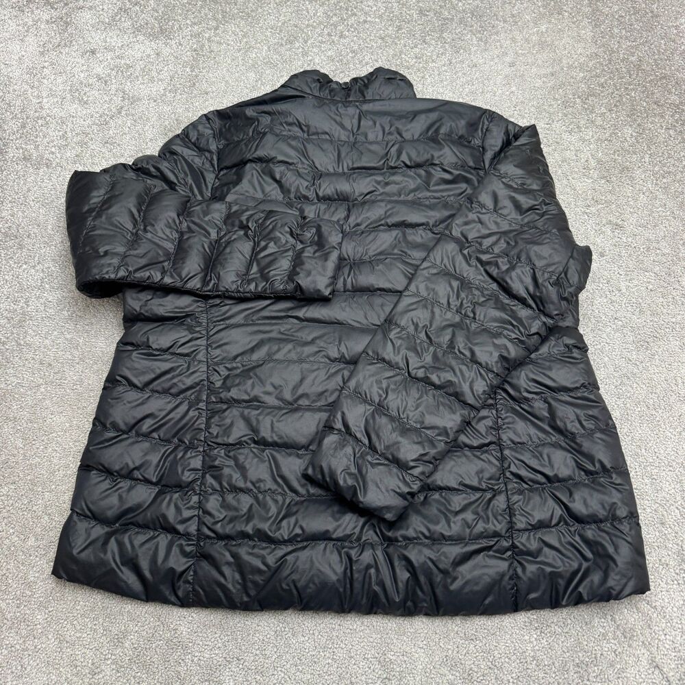 REI Co-Op Down Puffer Jacket Mens Large Black Full Zip Insulated Lightweight - Picture 2 of 16